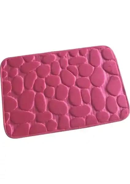 Cansa Memory Kaydırmaz Pembe Banyo Paspası Konfor ve Güvenlik İçin Tasarlandı