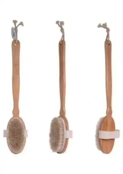 Cansa Organik Doğal At Kılı Banyo Fırçası ile Doğal ve Sağlıklı Cilt Bakımı