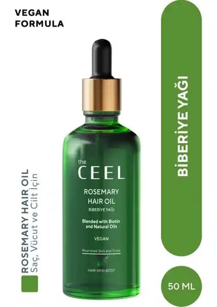 Ceel Biberiye Yağı Kompleksi Saç ve Cilt Sağlığı İçin Doğal Çözüm