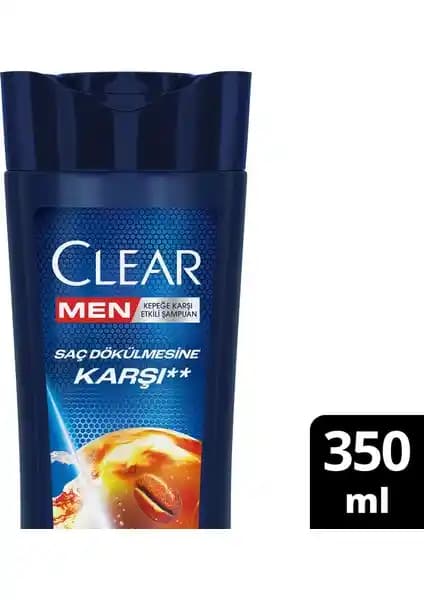 Clear Men Kepeğe Karşı Etkili Şampuan Erkekler İçin Güçlü ve Güvenilir Saç Bakım Ürünü