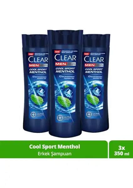 Clear Men Menthol Şampuan ile Kepeğe Karşı Etkili ve Ferahlatıcı Saç Bakımı