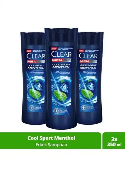 Clear Men Menthol Şampuan ile Kepeğe Karşı Etkili ve Ferahlatıcı Saç Bakımı