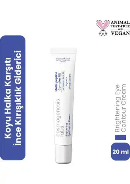 Cosmogenesis Labs Göz Altı Aydınlatıcı Krem: Parlak ve Sağlıklı Göz Çevresi İçin En İyi Seçenek