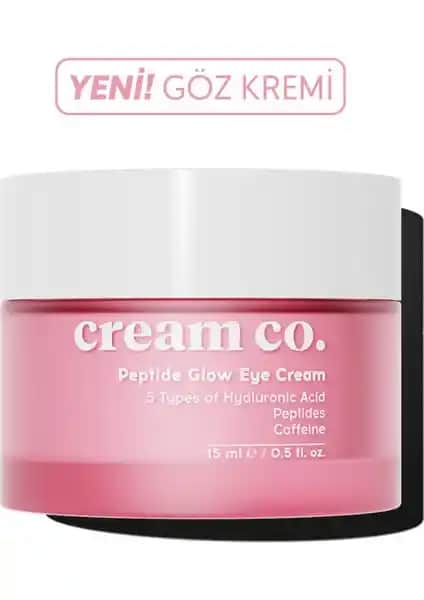 Cream Co Göz Çevresi Nemlendirici Kremi İncelemesi: Peptit ve C Vitamini ile Güçlendirilmiş Bakım