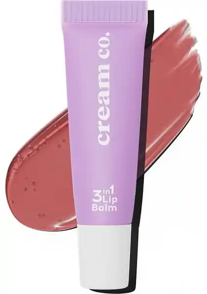 Cream Co. Nemlendirici Parlatıcı 3in1 Lip Balm ile Dudaklarınızda Sağlıklı Güzellik