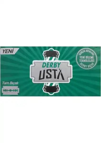 Derby Usta Yaprak Jilet 100'lü: Keskinlik ve Kullanım Kolaylığıyla Pratik Tıraş Çözümü