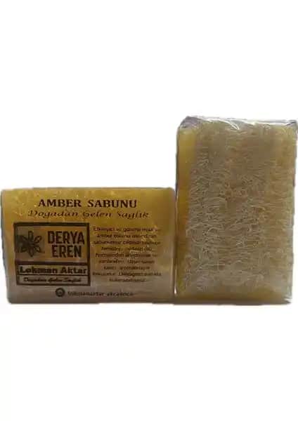 Derya Eren Doğal Kabak Lifli Amber Sabunu: Cilt ve Saç Sağlığı için Doğal Bakım Seçeneği