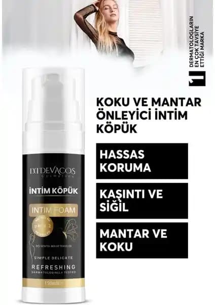 Devacos İntim Köpük: Günlük Kullanım İçin Güvenilir ve Doğal Kadın Hijyen Ürünü