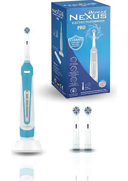 Direct Nexus Elektrikli Şarj Edilebilir Diş Fırçası: Çok Fonksiyonlu ve Şık Tasarımlı Modern Diş Temizliği Cihazı