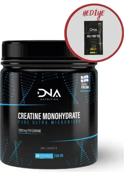 Dna Nutrition Creatine Monohydrate 250g Sporcular için Güç ve Performans Artırıcı Takviye
