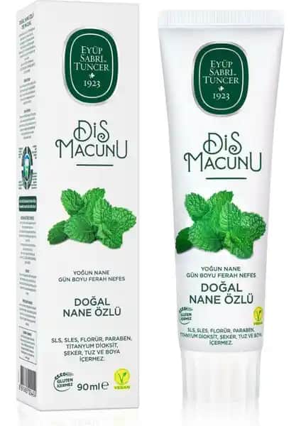 Doğal Nane Özlü Diş Macunu ile Sağlıklı ve Ferah Bir Gülüş Elde Edin