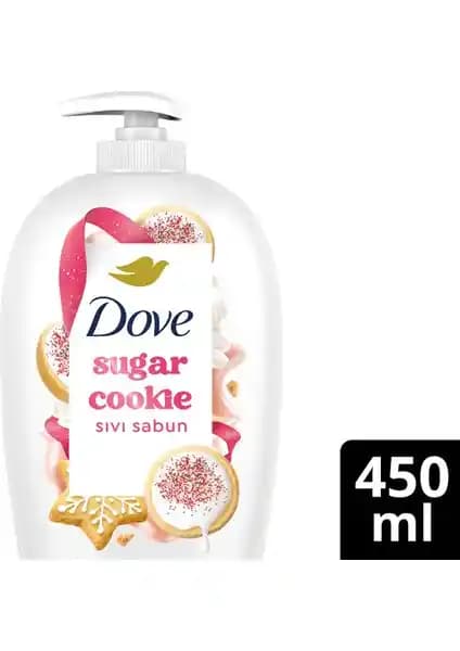 Dove Sugar Cookie Sıvı Sabun: Hassas Ciltler İçin Nemlendirici ve Tatlı Kokulu Temizlik Ürünü