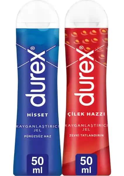 Durex Play Çilek Aromalı ve Hisset Jel ile Romantik Anlarınızı Güçlendirin