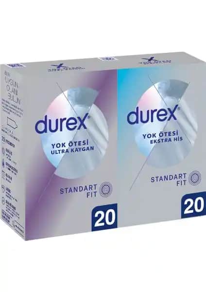 Durex Prezervatif 40'lı Paketi: Güvenli ve Konforlu Kullanım İçin Uygun Seçenek