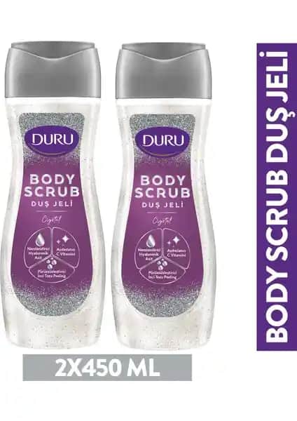 Duru Body Scrub Crystal Duş Jeli: Derinlemesine Temizlik ve Nemlendirme Sağlayan Ürün