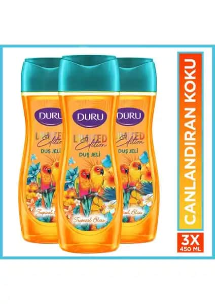 Duru Limited Edition Tropical Bliss Duş Jeli: Egzotik Kokusu ve Uzun Süreli Kullanımıyla Öne Çıkan Ürün