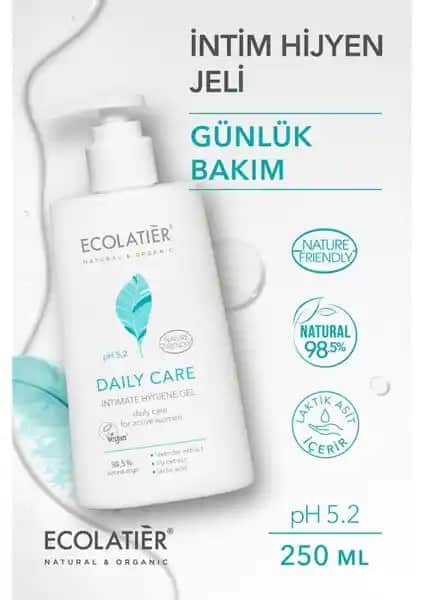 ECOLATIER Genital Bölge Yıkama Jeli: Hassas Ciltler İçin Doğal ve Güvenli Temizlik Çözümü