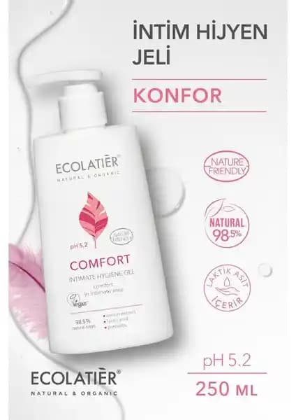ECOLATIER Intim Hijyen Jeli: Hassas Bölgeler İçin Doğal ve Güvenli Bakım Çözümü
