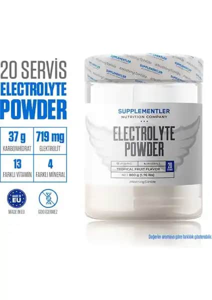 Elektrolit Tozu 800 Gr Sporcular İçin Mineral ve Enerji Desteği Sağlar