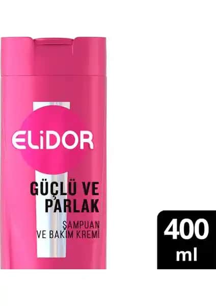 Elidor Superblend 2'si Bir Arada Şampuan ve Saç Bakım Kremi ile Güçlü ve Parlak Saçlara Ulaşın