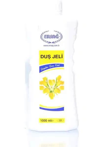 Ersağ Duş Jeli 1000 ml doğal içeriklerle ferahlatıcı ve cilt dostu temizlik ürünü