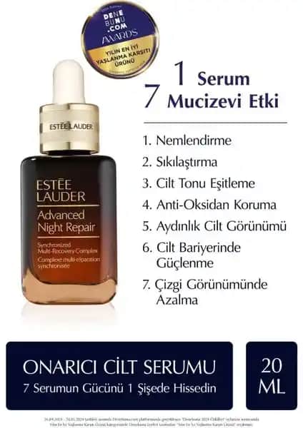 Estée Lauder Yaşlanma Karşıtı Cilt Serumu: Gençlik ve Sağlıklı Cilt İçin Etkili Çözüm