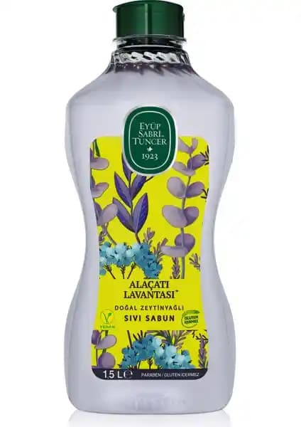 Eyüp Sabri Tuncer Alaçatı Lavantası Sıvı Sabun Doğal ve Güvenilir Temizlik Çözümü