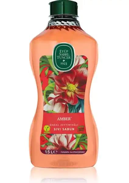 Eyüp Sabri Tuncer Amber Sıvı Sabun Doğal İçeriklerle Lüks ve Sağlıklı Temizlik Deneyimi