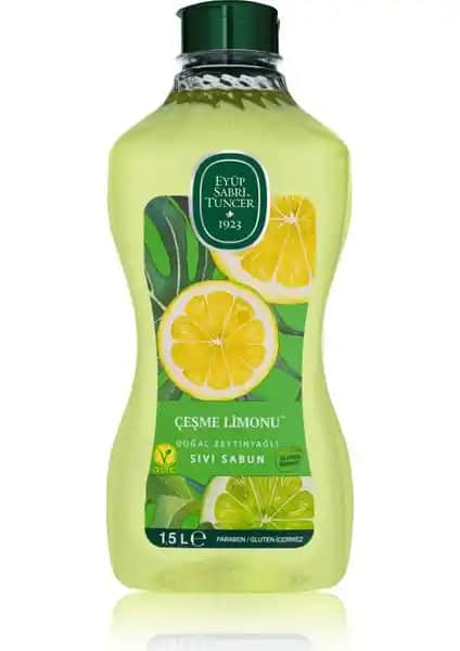 Eyüp Sabri Tuncer Çeşme Limonu Sıvı Sabunu: Ferahlatıcı ve Doğal Temizlik Deneyimi