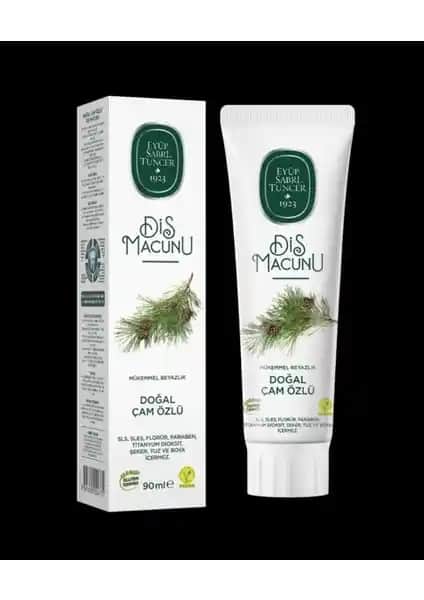 Eyüp Sabri Tuncer Doğal Çam Özlü Macunu ile Sağlıklı ve Parlak Gülüşler İçin Güvenilir Çözüm