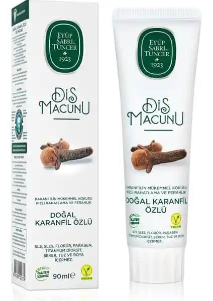 Eyüp Sabri Tuncer Doğal Karanfil Özlü Diş Macunu ile Sağlıklı ve Ferah Bir Gülüş