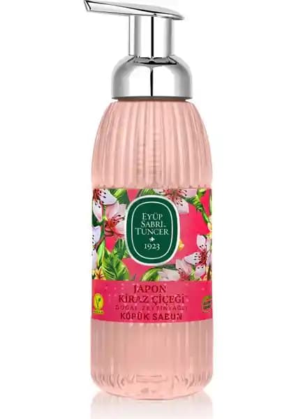 Eyüp Sabri Tuncer Zeytinyağlı Japon Kiraz Çiçeği Köpük Sabunları Doğal İçerik ve Temizlik Özellikleri