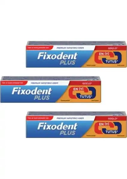 Fixodent Plus Best Hold 40 gr 3'lü set: Uzun Süreli Protez Sabitleme Çözümü