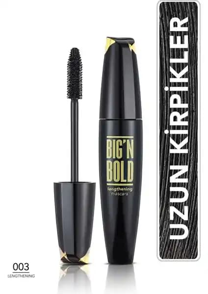 Flormar Big N Bold Maskara ile Hacimli ve Uzun Kirpiklere Ulaşın