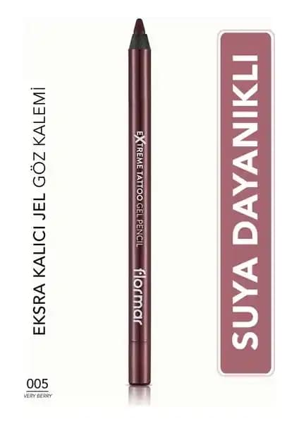 Flormar Extreme Tattoo Suya Dayanıklı Jel Göz Kalemi: Renkli ve Kalıcı Makyaj İçin İdeal Tercih