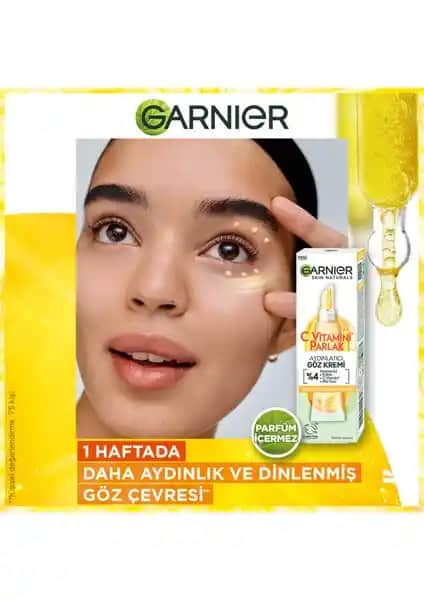 Garnier C Vitamini Parlak Ayışıldayan Göz Kremi ve Süper Parlaklaştırıcı Serum Ürün İncelemesi