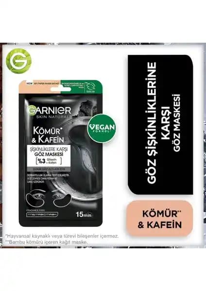 Garnier Kömür ve Kafein Göz Maskesi ile Göz Çevresi Bakımında Etkili Sonuçlar