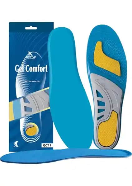 Gel Comfort GC11 Spor Gel İç Tabanlık: Yüksek Konfor ve Darbe Emici Teknoloji