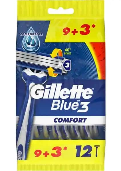 Gillette Blue 3 Comfort Kullan At Tıraş Bıçağı: Yüksek Konfor ve Hijyen Sunan Pratik Çözüm