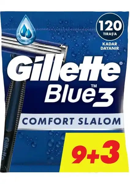 Gillette Blue3 Slalom Kullan At Tıraş Bıçağı: Hassas Ciltler İçin Pratik ve Konforlu Tıraş Deneyimi