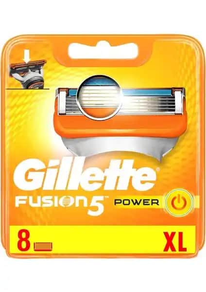 Gillette Fusion 5 Power 8'li Yedek Tıraş Bıçağı Paketi: Performans ve Kullanıcı Yorumları