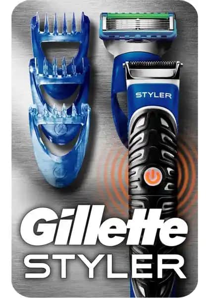 Gillette Fusion ProGlide Styler: Çok Fonksiyonlu Erkek Bakım Cihazı, Su Geçirmez ve Hassas Kesim