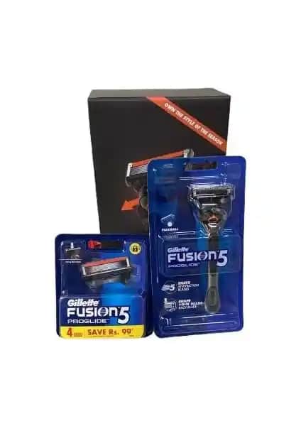 Gillette Fusion5 Proglide Flexball Tıraş Makinesi ve Yedekli Set: Yüksek Performanslı Erkek Bakım Ürünü