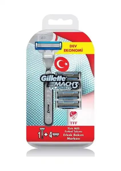 Gillette Mach3 Turbo Milli Takım: Konforlu ve Dayanıklı Erkek Tıraş Seti Özellikleri