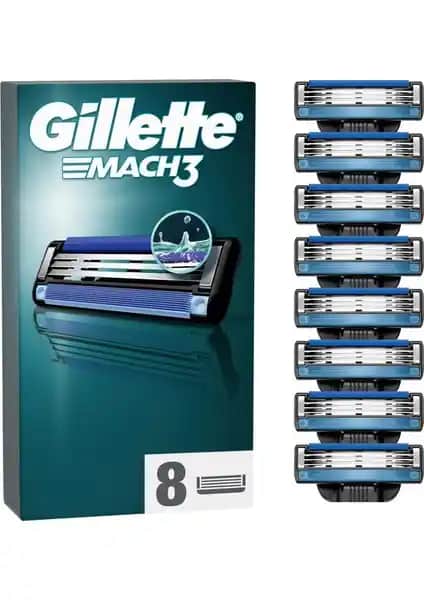 Gillette Mach3 Yedek Tıraş Bıçağı: Konforlu ve Keskin Tıraş Deneyimi İçin Uygun Seçenek
