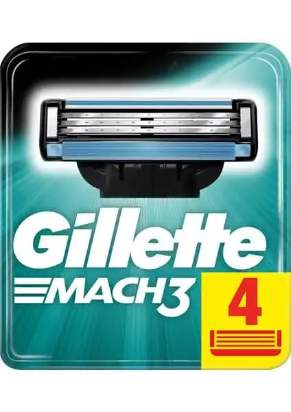 Gillette Mach3 Yedek Tıraş Bıçakları: Uzun Ömürlü ve Güvenilir Tıraş Deneyimi