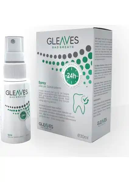 Gleaves Okaliptus Özlü Ağız Kokusu Spreyi: Doğal Ferahlık ve Hijyen İçin Günlük Kullanım
