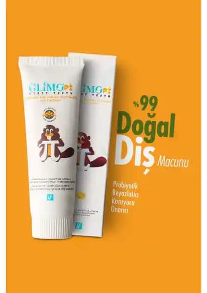 Glimo Pi Probiyotikli Doğal Çocuk Diş Macunu: Güvenli ve Etkili Ağız Bakımı Ürünü
