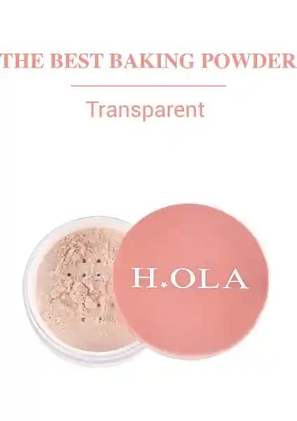 H.OLA Makyaj Sabitleyici Toz Pudra ve Baking Powder ile Gün Boyu Doğal ve Kalıcı Makyaj