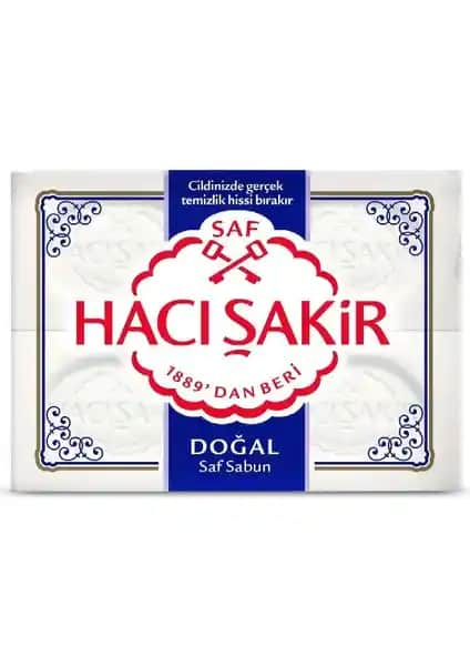 Hacı Şakir Doğal Saf Geleneksel Beyaz Sabun: Doğallık ve Kalitenin Temsilcisi